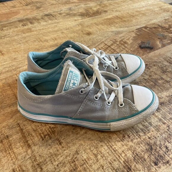 Converse Chuck Taylor All Star Sneakers Youth 3Y Gray Skateboard Casual 647682F - Picture 5 of 10